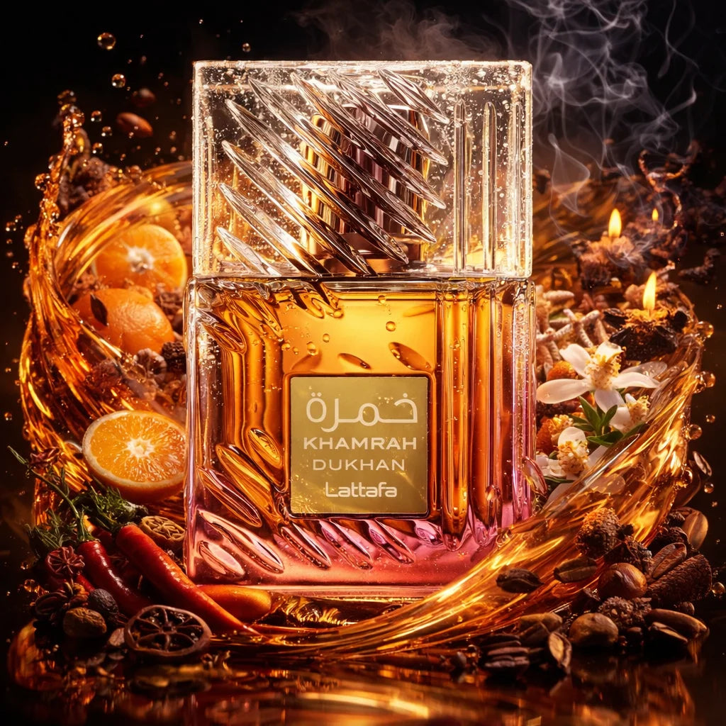 Lattafa - Khamrah Dukhan 100ml Eau de parfum homme