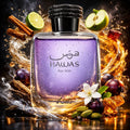 Rasasi Hawas for Him – Eau de Parfum Homme 100 ml – Parfum Oriental Boisé, Frais & Épicé