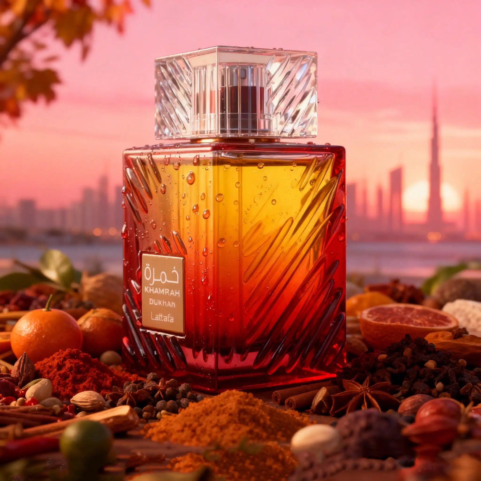 LATTAFA Khamrah Dukhan – Eau de Parfum Homme 50 ml | Oriental Épicé & Ambré