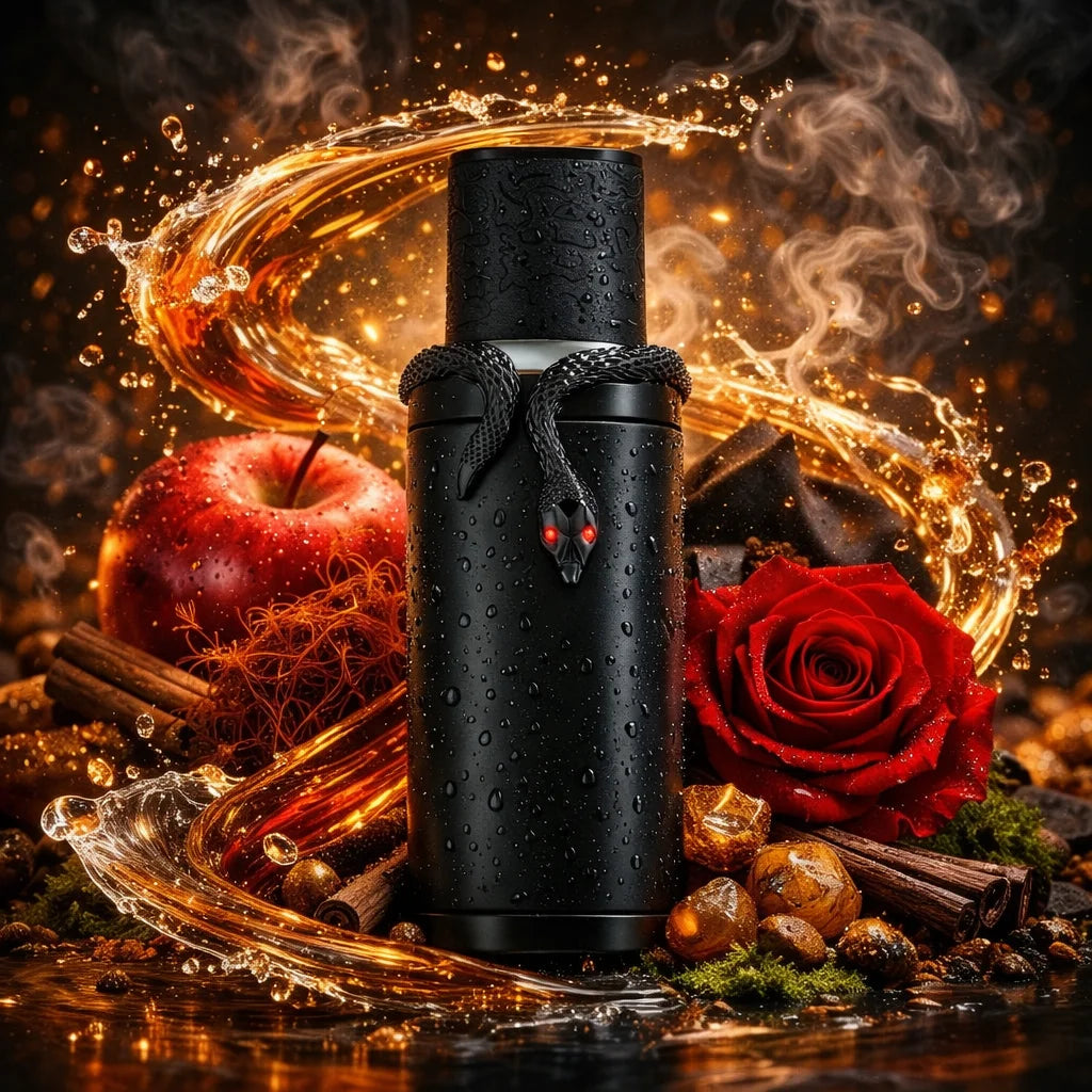 French Avenue Vulcan Black Friday Eau de Parfum 100ml – Unisexe – Safran, Pomme, Rose, Patchouli, Mousse & Musc