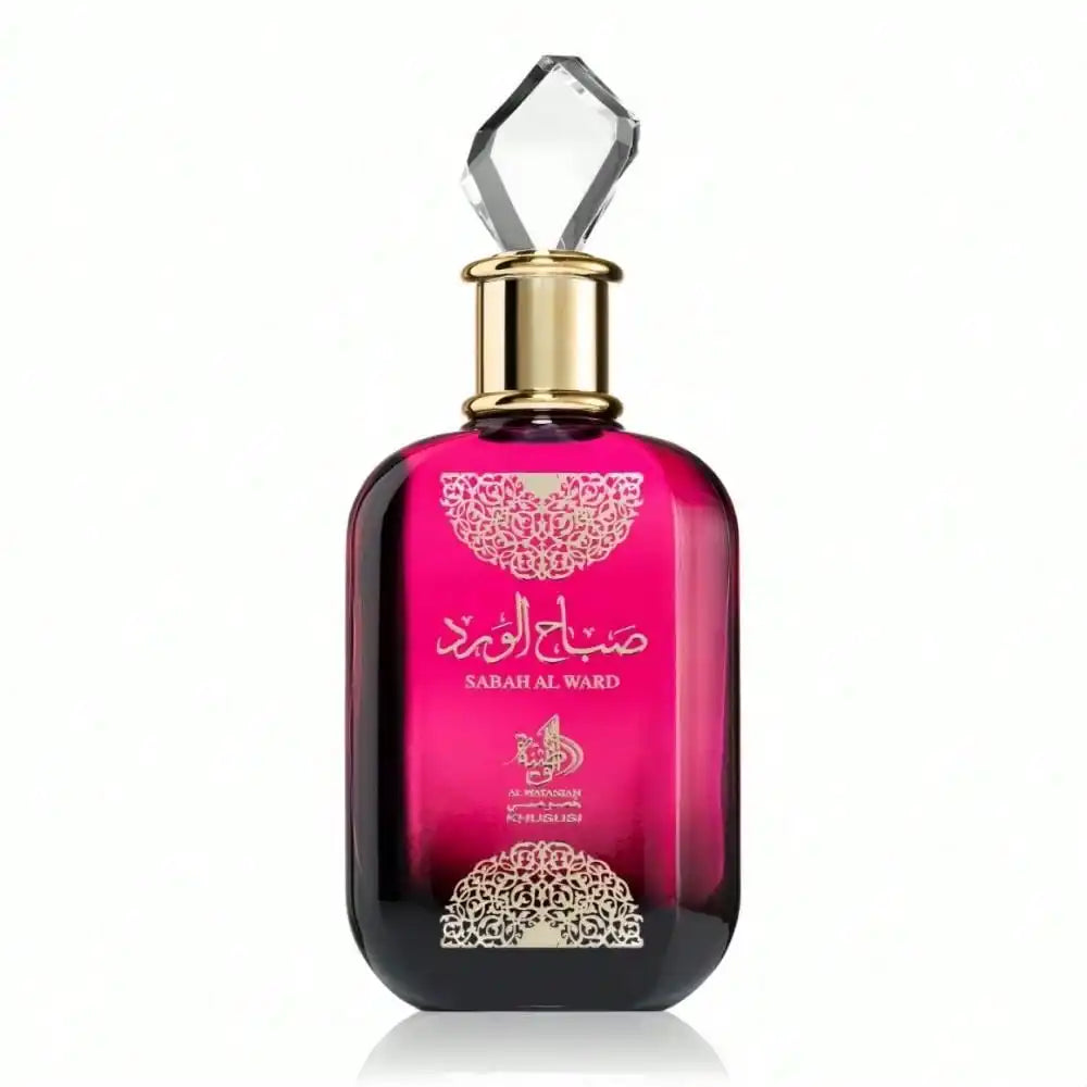 Al Wataniah Sabah Al Ward Eau de Parfum Femme 100ml – Parfum Oriental Floral Vanille