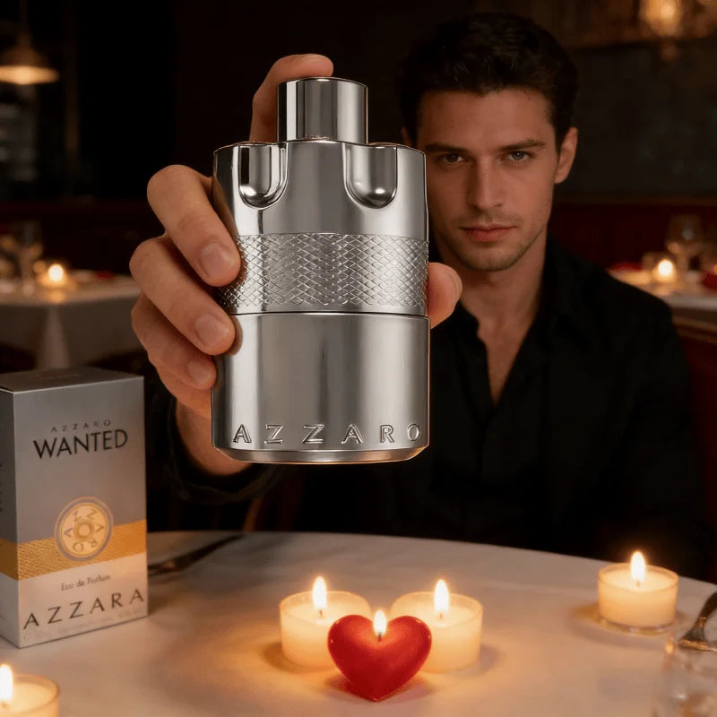 AZZARO Wanted Eau de Parfum pour homme, cadeau idéal pour la Saint-Valentin, Cologne pour homme, parfum léger