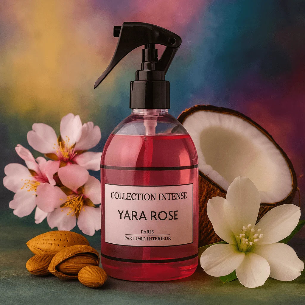 COLLECTION INTENSE - YARA ROSE 250ML SPRAY PARFUM D'INTÉRIEUR ET TEXTILE