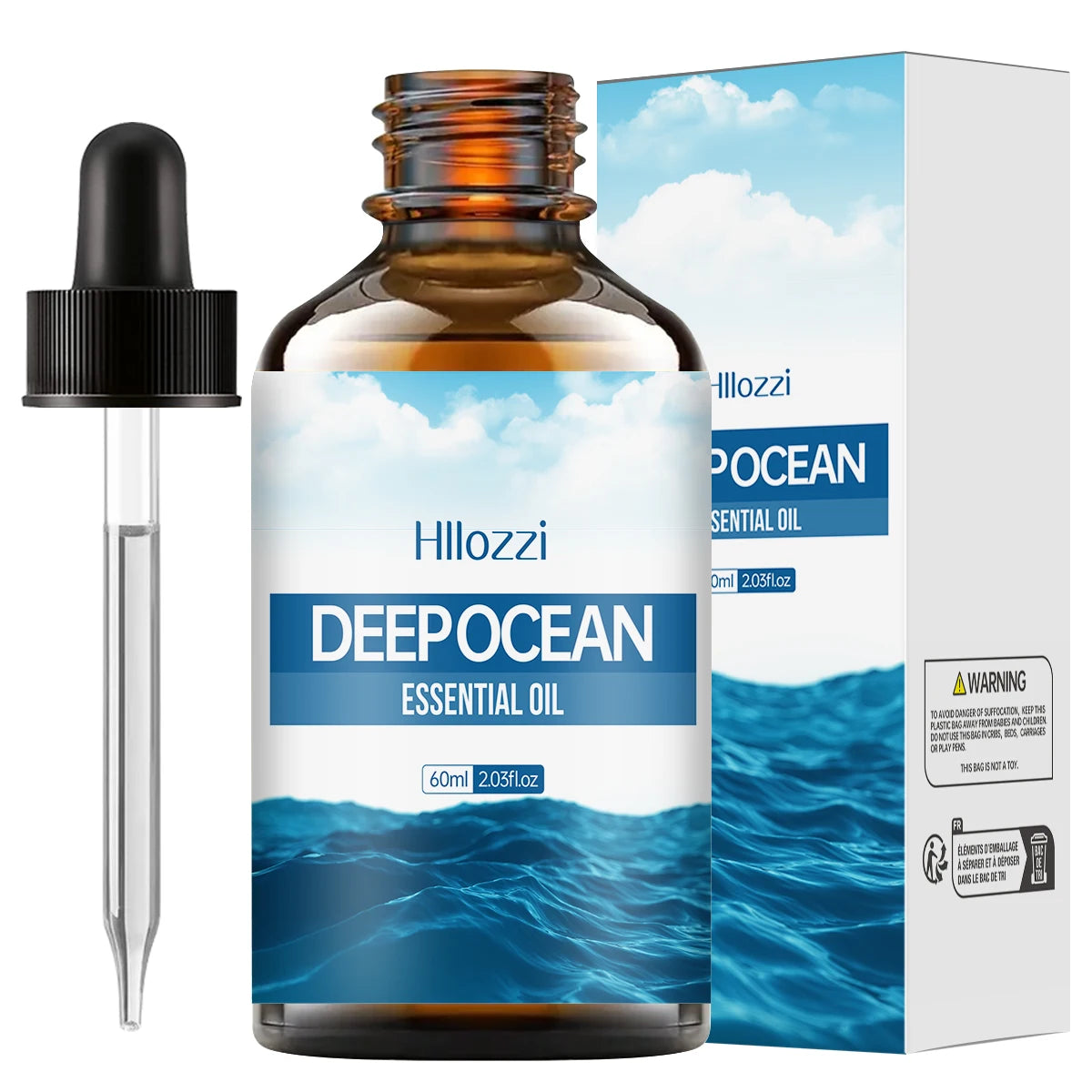 100 ml/60 ml/30 ml huile essentielle de mer profonde huiles essentielles de parfum huiles de parfum parfum longue durée aromathérapie savon humidificateur