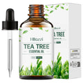 Huile essentielle d'arbre à thé 100ml/60ml/30ml, pour soins du corps, soins capillaires, soins du visage, hydratation, aromathérapie, humidificateur d'aromathérapie