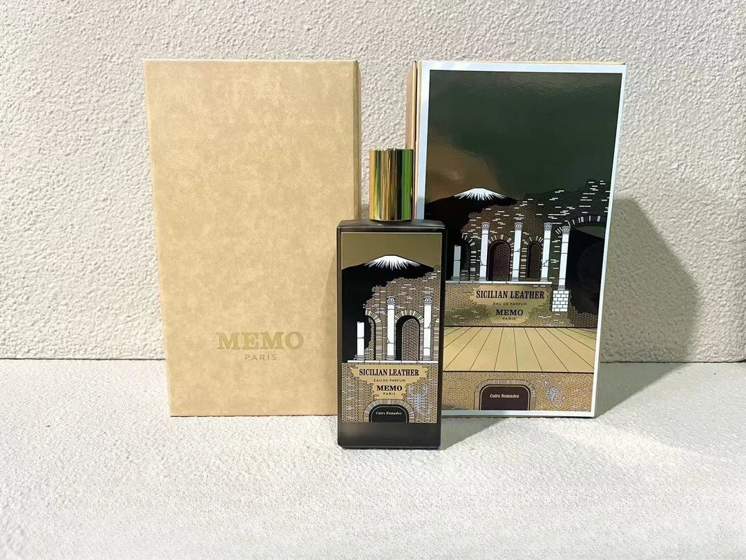 Parfum Unisexe de Luxe MEMO 75ml Eau de Parfum – Fragrance de Niche Longue Durée Cuir Floral Boisé Ambre Musc Oriental Frais