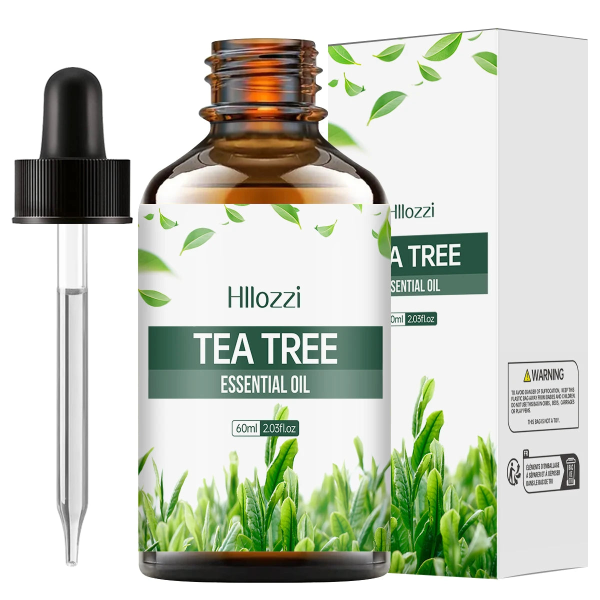 Huile essentielle d'arbre à thé 100ml/60ml/30ml, pour soins du corps, soins capillaires, soins du visage, hydratation, aromathérapie, humidificateur d'aromathérapie