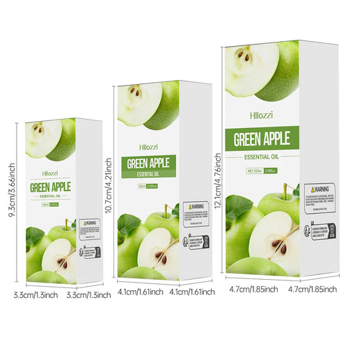 100 ml/60 ml/30 ml huile essentielle de pomme verte huile essentielle de fruit aromathérapie aromathérapie huile essentielle humidificateur diffuseur