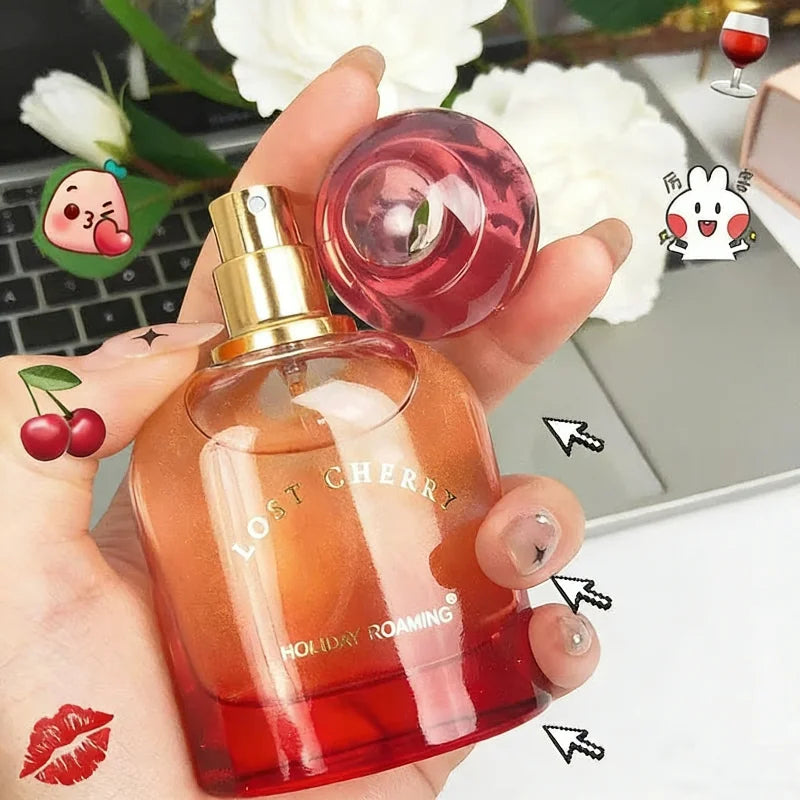 Eau de toilette florale fruitée pour femme, parfums russes populaires, senteurs fraîches d'agrumes, cerise, raisin, citron, jasmin, rose, longue tenue, romantique