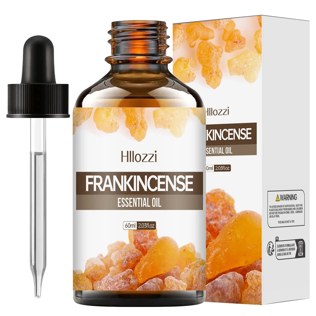 100 ml/60 ml/30 ml huile essentielle d'encens huile essentielle de masaje hydratant y hydratant humidificateur d'aromathérapie
