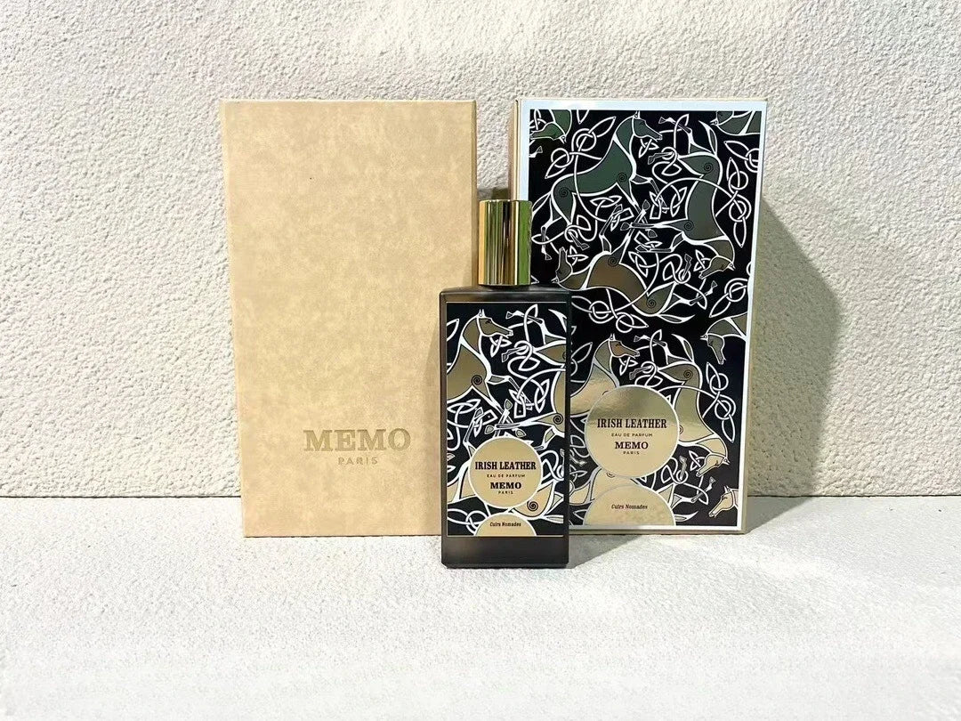 Parfum Unisexe de Luxe MEMO 75ml Eau de Parfum – Fragrance de Niche Longue Durée Cuir Floral Boisé Ambre Musc Oriental Frais