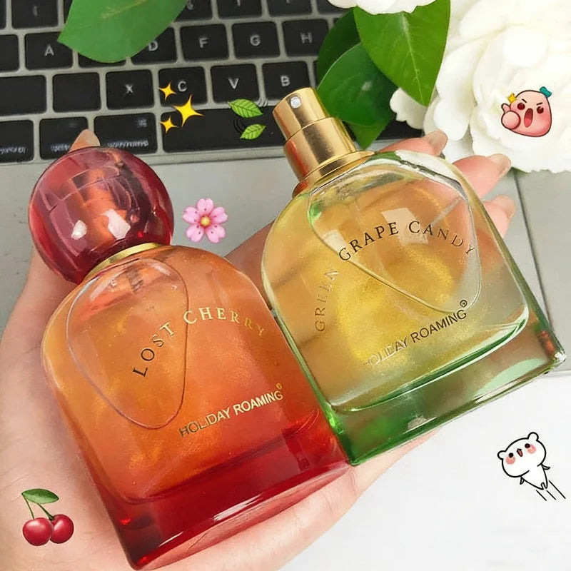 Eau de toilette florale fruitée pour femme, parfums russes populaires, senteurs fraîches d'agrumes, cerise, raisin, citron, jasmin, rose, longue tenue, romantique