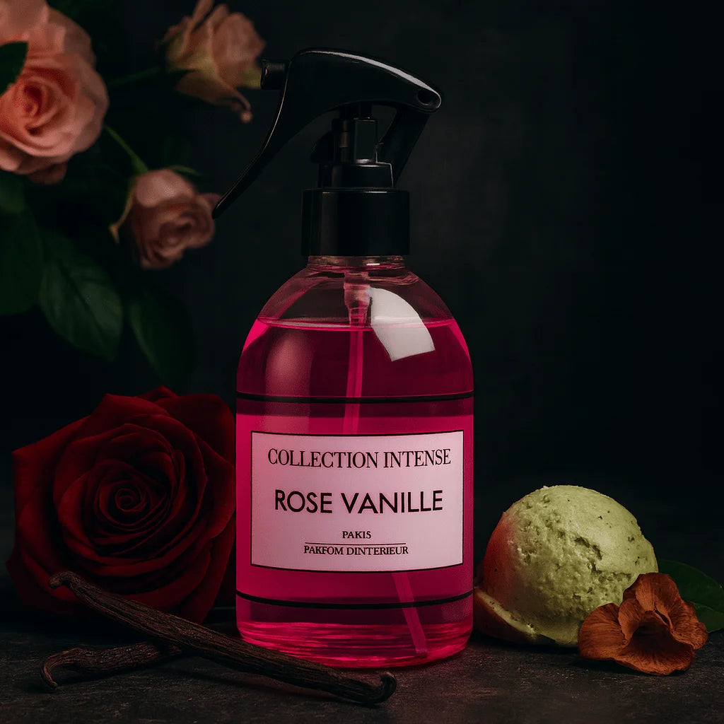 COLLECTION INTENSE - ROSE VANILLE 250ML SPRAY PARFUM D'INTÉRIEUR ET TEXTILE
