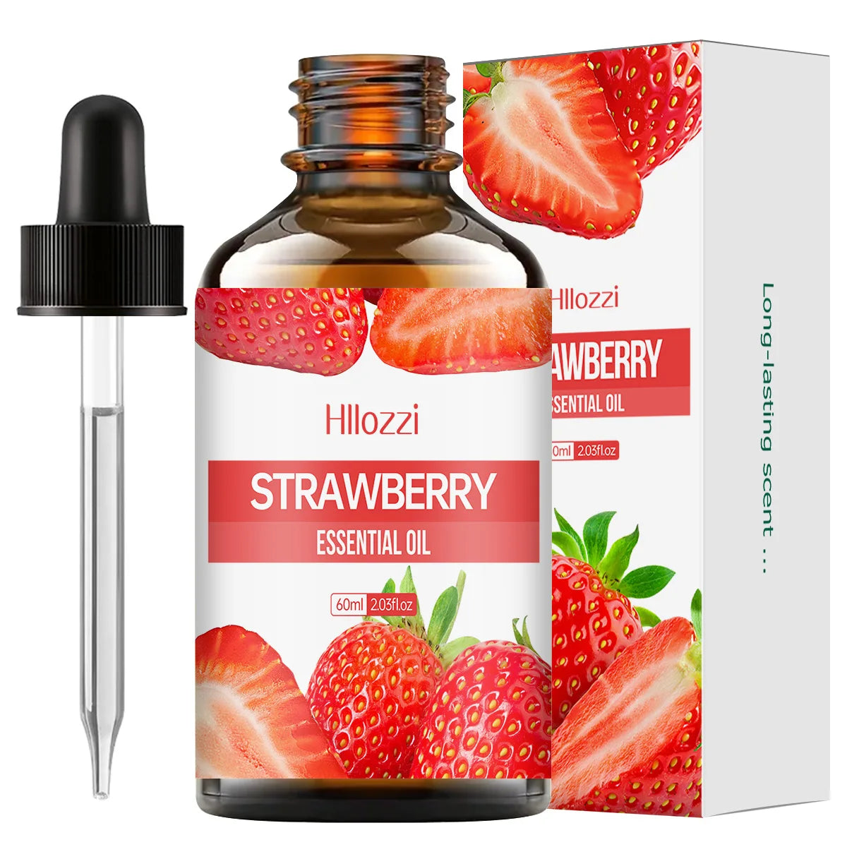100 ml/60 ml/30 ml huile essentielle de fraise huile essentielle de fruit aromathérapie aromathérapie huile essentielle humidificateur diffuseur