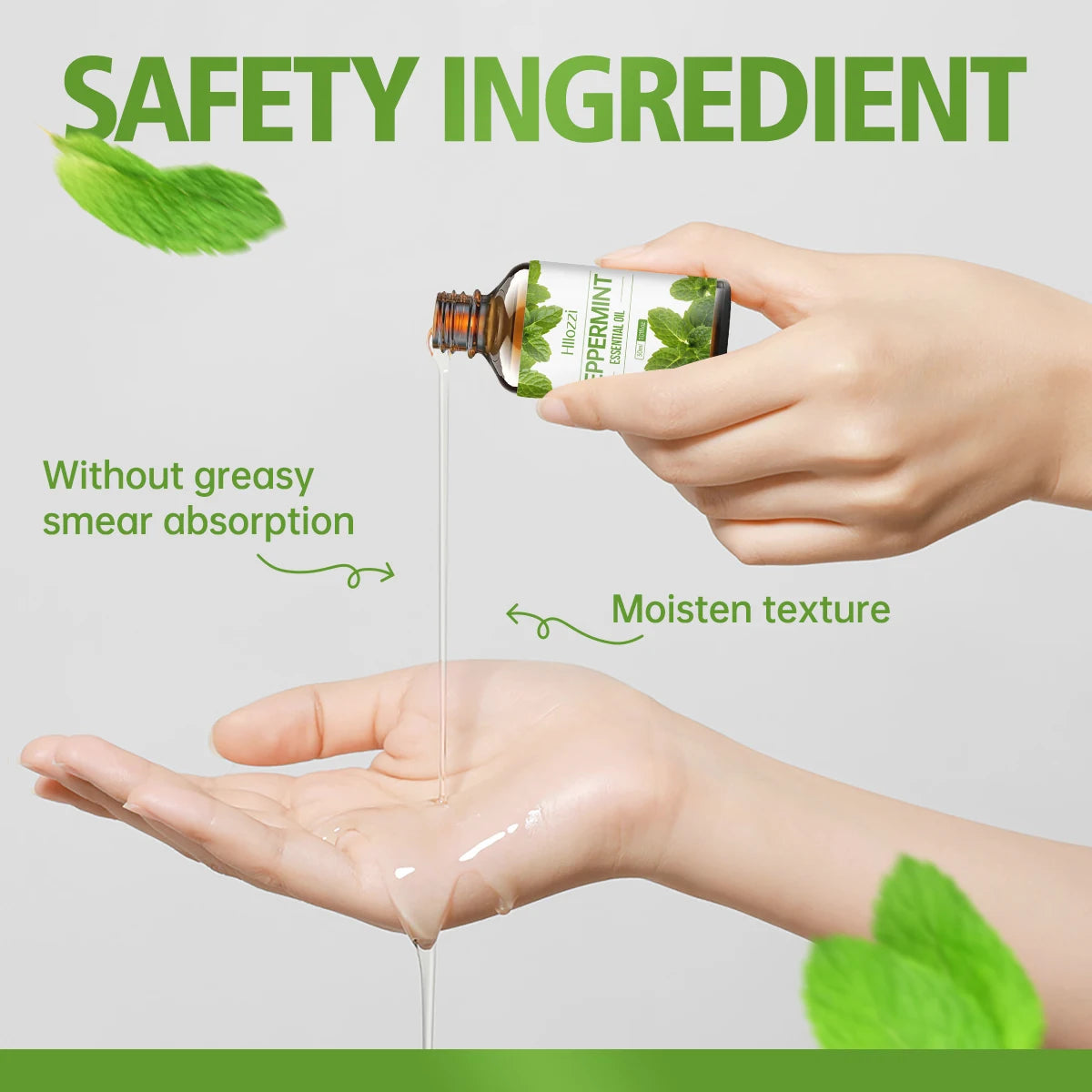 100 ml/60 ml/30 ml huile essentielle de menthe poivrée hydratante multifonctionnelle huile essentielle aromathérapie bougie diffuseur de voiture