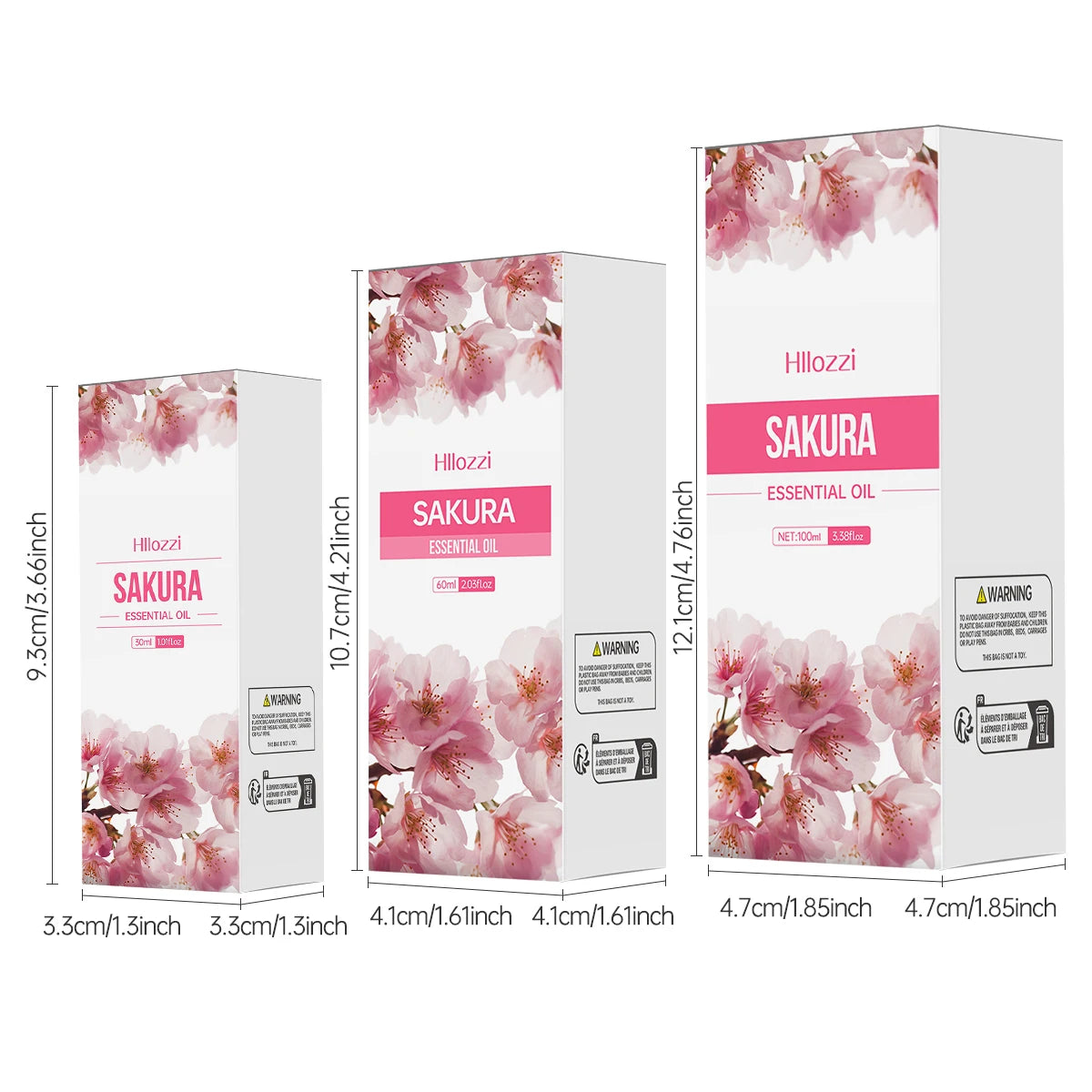 L'huile essentielle de fleur de cerisier 100ml/60ml/30ml convient aux soins de la peau du visage, aux soins du corps, à l'aromathérapie, à l'aromathérapie