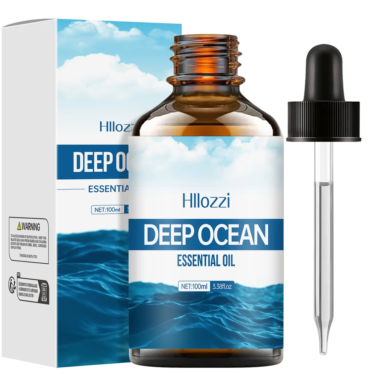 100 ml/60 ml/30 ml huile essentielle de mer profonde huiles essentielles de parfum huiles de parfum parfum longue durée aromathérapie savon humidificateur