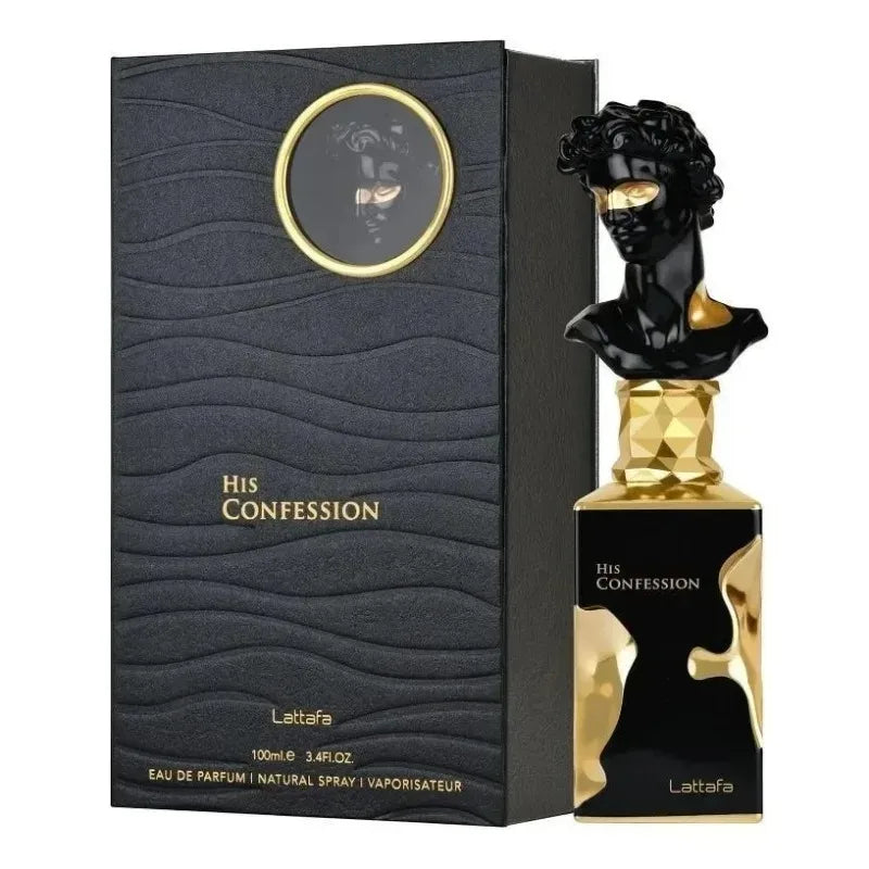Eau de Toilette Spray 100ml pour Homme Arabe du Moyen-Orient, Parfum Longue Durée, Charmant et Séduisant, Coffret Cadeau