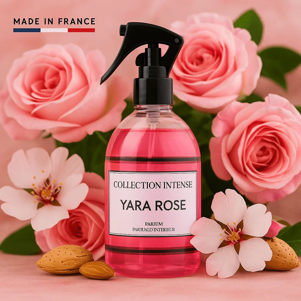 COLLECTION INTENSE - YARA ROSE 250ML SPRAY PARFUM D'INTÉRIEUR ET TEXTILE