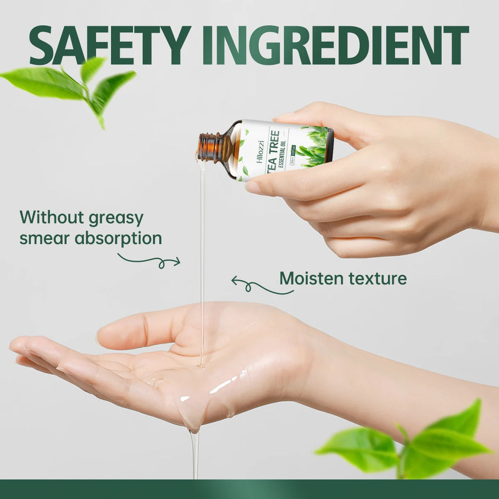 Huile essentielle d'arbre à thé 100ml/60ml/30ml, pour soins du corps, soins capillaires, soins du visage, hydratation, aromathérapie, humidificateur d'aromathérapie