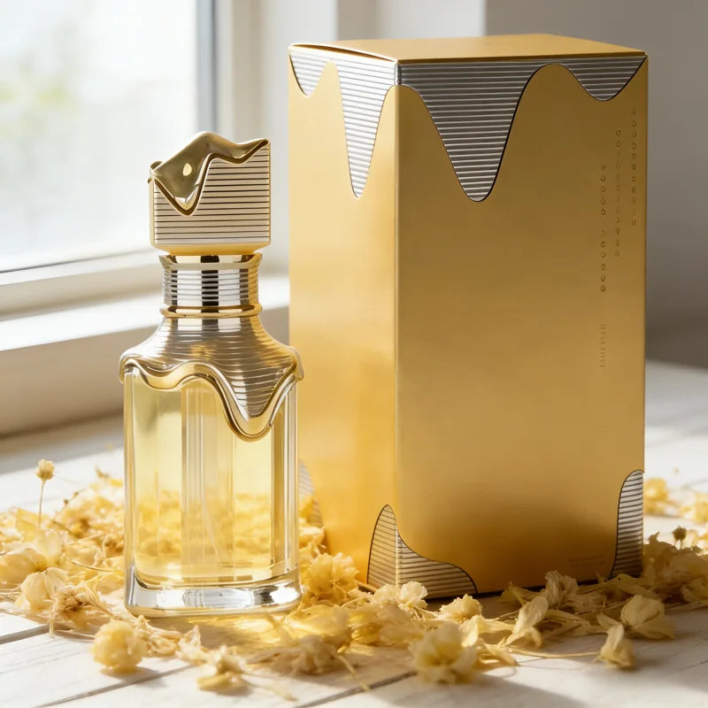 Lattafa Eclaire 3.4oz/100ml Eau de Parfum Spray Ice Cream Parfum Arabe Glacé Cadeau pour Femme EDP Spray Parfum Phéromone