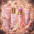 Coffret Parfum Marshmallow Blush Tout‑en‑Un Eau de Parfum 30ml + Brume 50ml + Lait Corps 50ml + Gel Douche 50ml