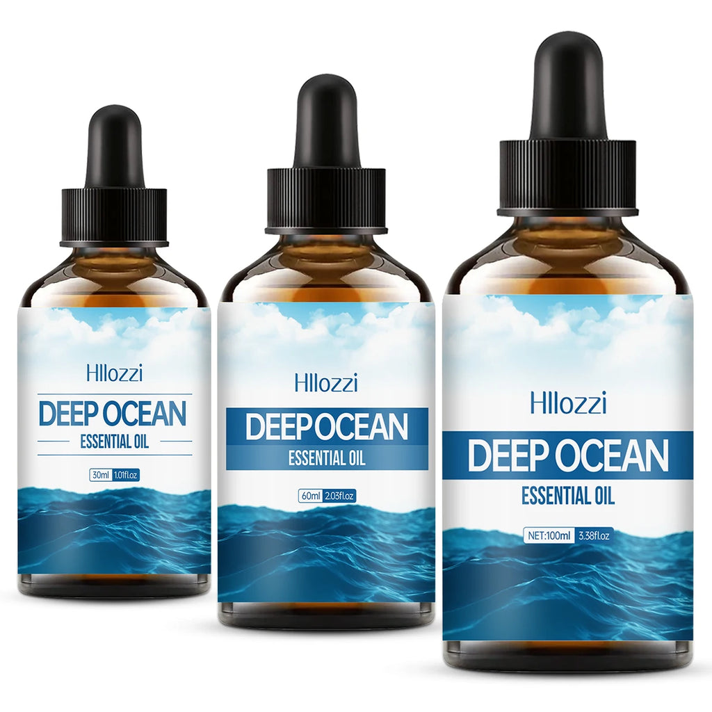 100 ml/60 ml/30 ml huile essentielle de mer profonde huiles essentielles de parfum huiles de parfum parfum longue durée aromathérapie savon humidificateur