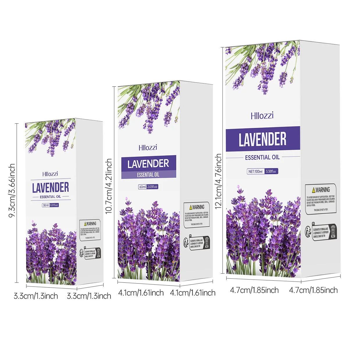 Humidificateur d'huile essentielle de lavande, diffuseur d'arôme multifonctionnel, hydratant polyvalent, 100ml/60ml/30ml/lavande