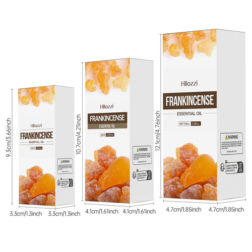 100 ml/60 ml/30 ml huile essentielle d'encens huile essentielle de masaje hydratant y hydratant humidificateur d'aromathérapie