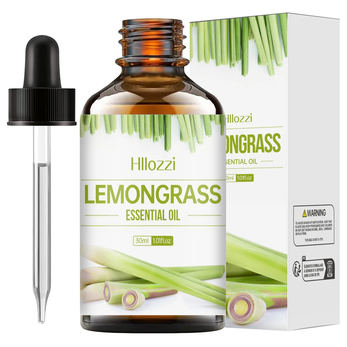L'huile essentielle de citronnelle convient à divers usages, parfum frais, humidificateurs, bougies, brûleurs, aromathérapie