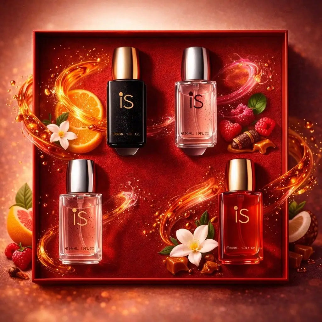 MYSTICAL Coffret Parfum Eau De Parfum Pour Femmes 30ml X 4 - Set De Parfums De Luxe Pour Femmes
