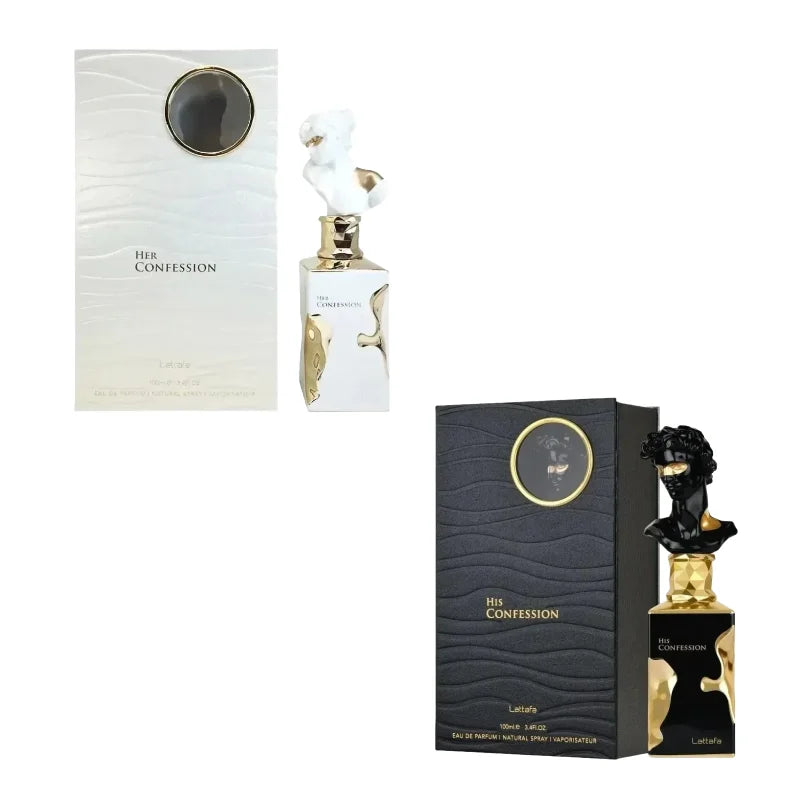 Eau de Toilette Spray 100ml pour Homme Arabe du Moyen-Orient, Parfum Longue Durée, Charmant et Séduisant, Coffret Cadeau