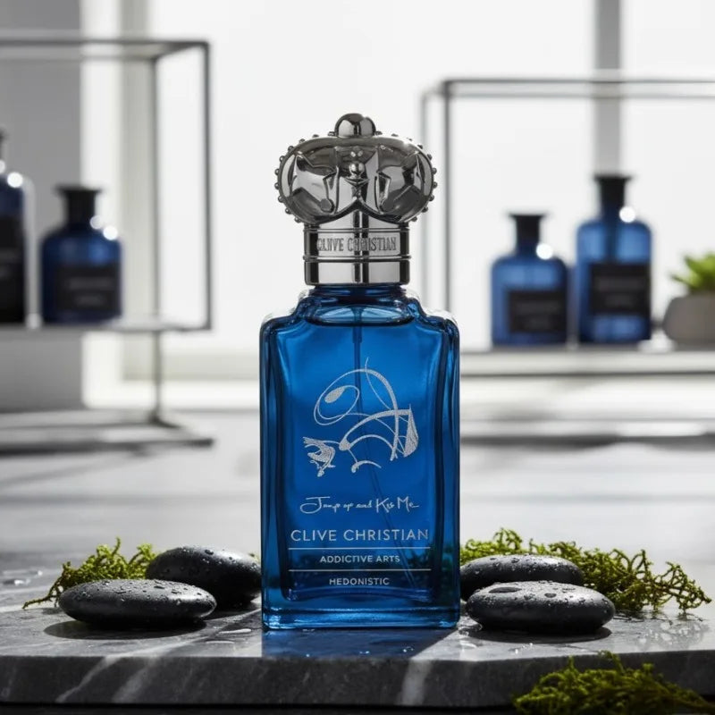 Parfum unisexe Clive Christian Woody Fresh 50 ml – Fragrance élégante longue durée avec des notes de pêche, de jasmin, de rose, de bois de santal, d'ambre et de musc