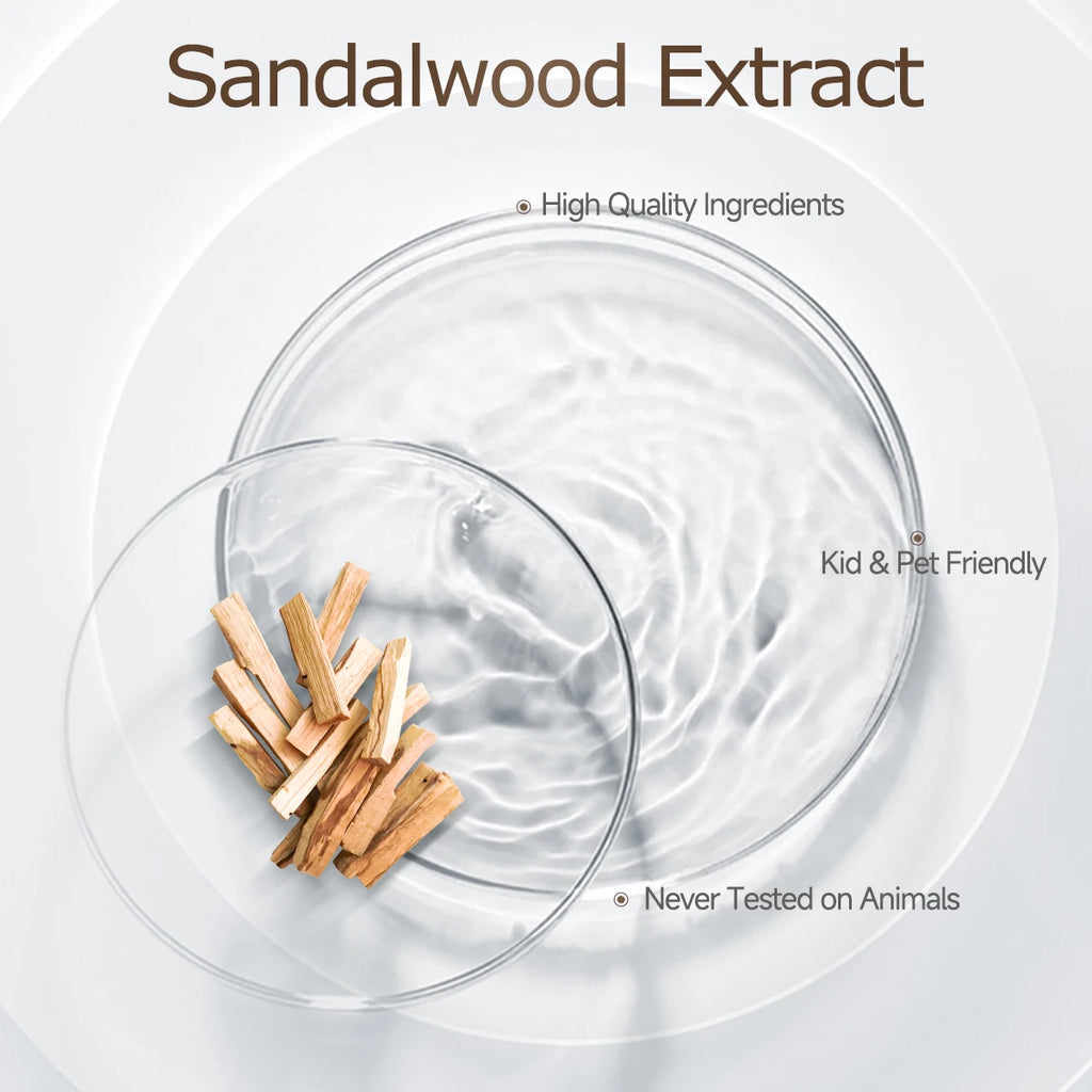 Huile essentielle de bois de santal, 100ml/60ml/30ml, pour la fabrication de bougies, diffuseurs de savon, huile parfumée d'aromathérapie