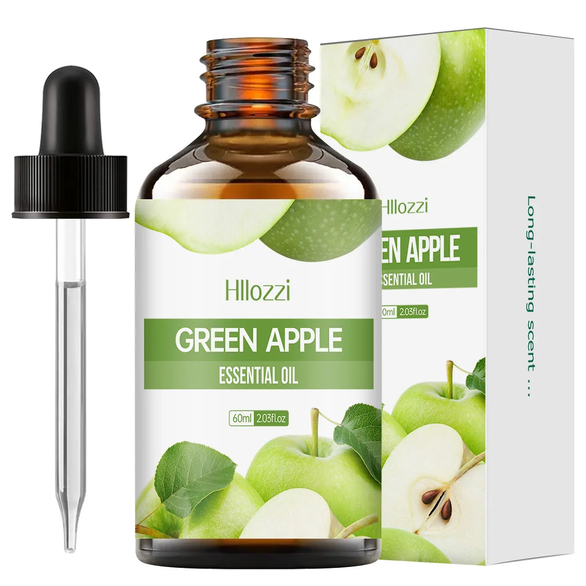 100 ml/60 ml/30 ml huile essentielle de pomme verte huile essentielle de fruit aromathérapie aromathérapie huile essentielle humidificateur diffuseur