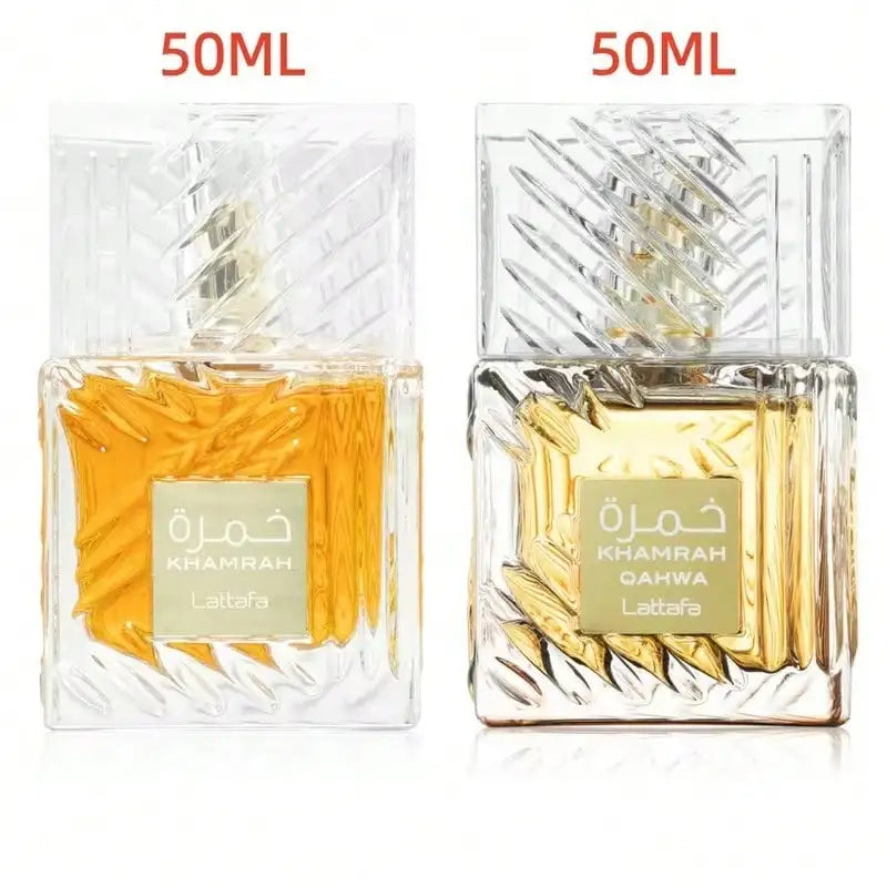LATTAFA - COFFRET KHAMRAH & KHAMRAH QAHWA 50ML*2 - EAU DE PARFUM MIXTE